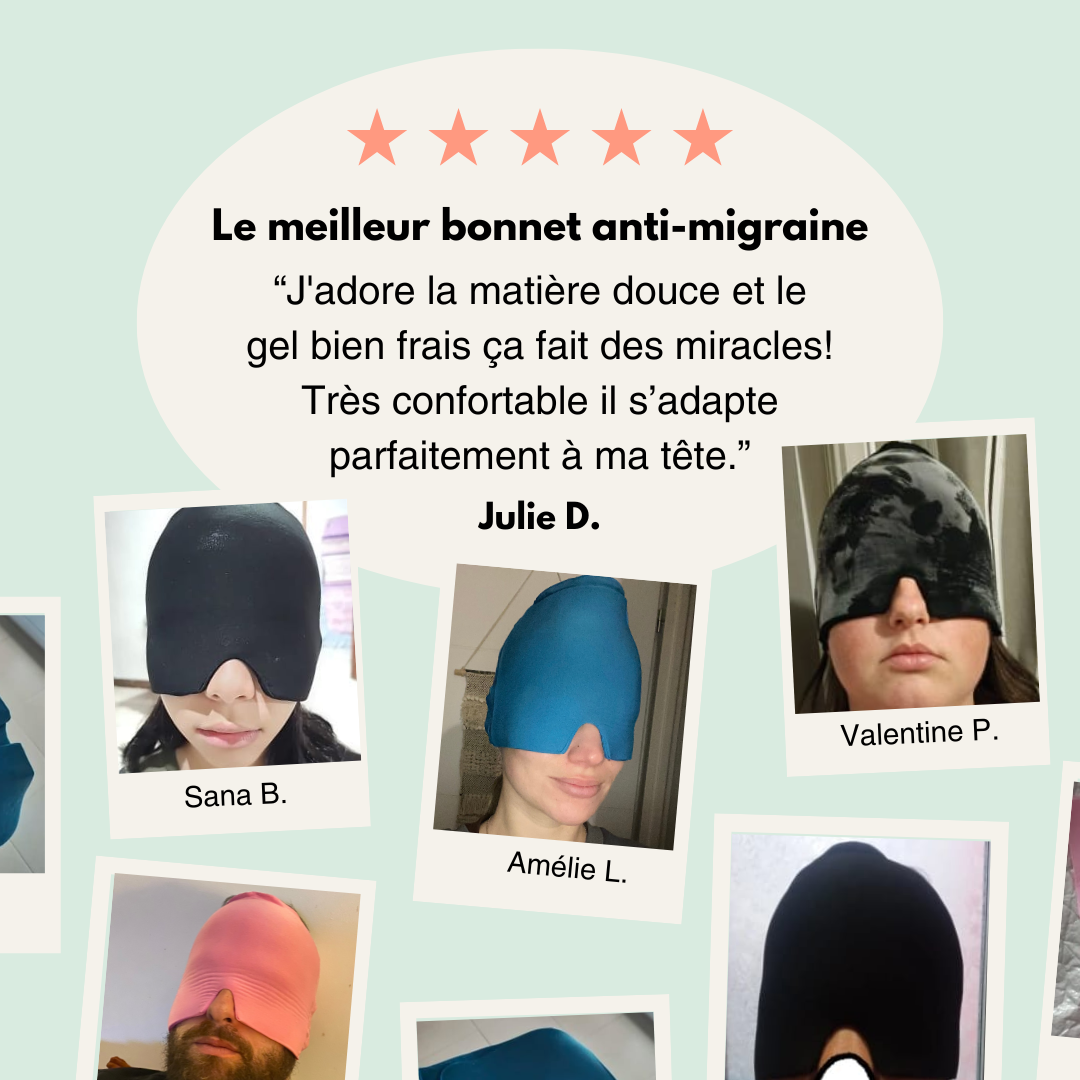 Bonnet anti-migraine